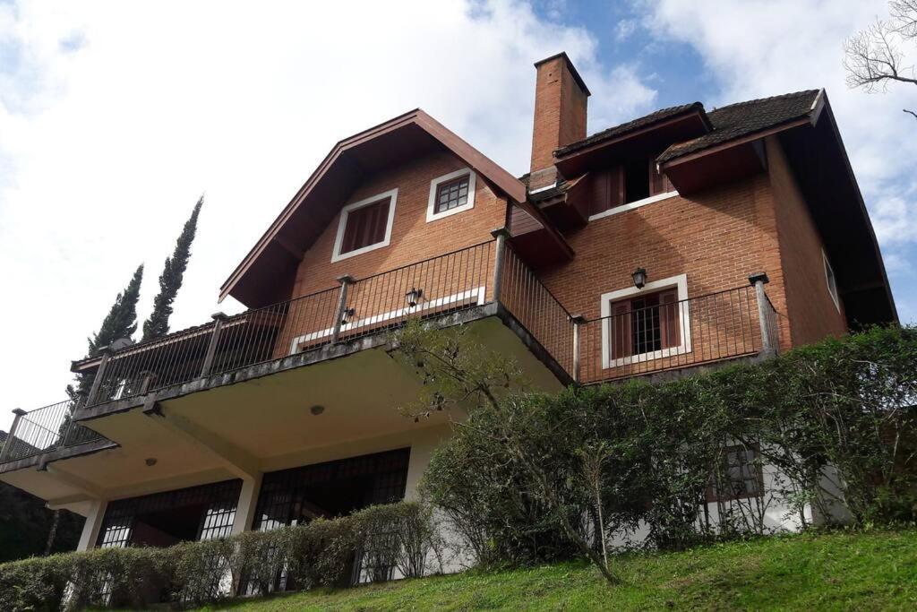 Casa E Vista Privilegiadas No Alto Do Capivari Campos do Jordao Exterior photo